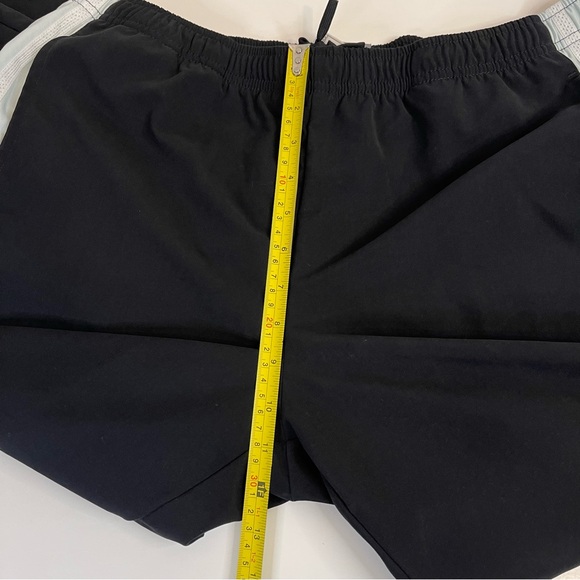 Nike Womens Warm Up Track Pants Large 12-14 Black Stripe Drawstring Pockets - Picture 16 of 16